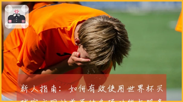 新人指南：如何有效使用世界杯买球官方网站首页的各项功能与服务