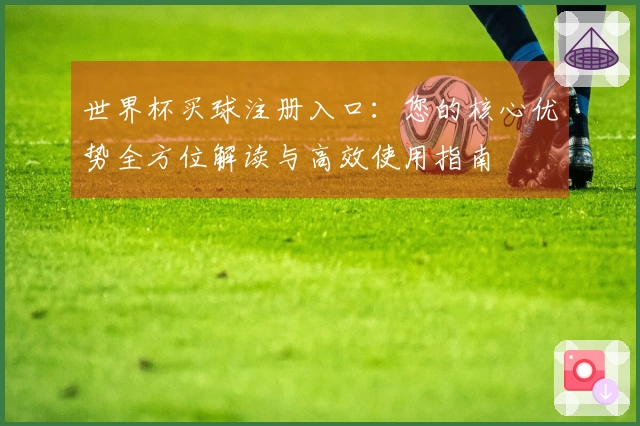 世界杯买球注册入口：您的核心优势全方位解读与高效使用指南